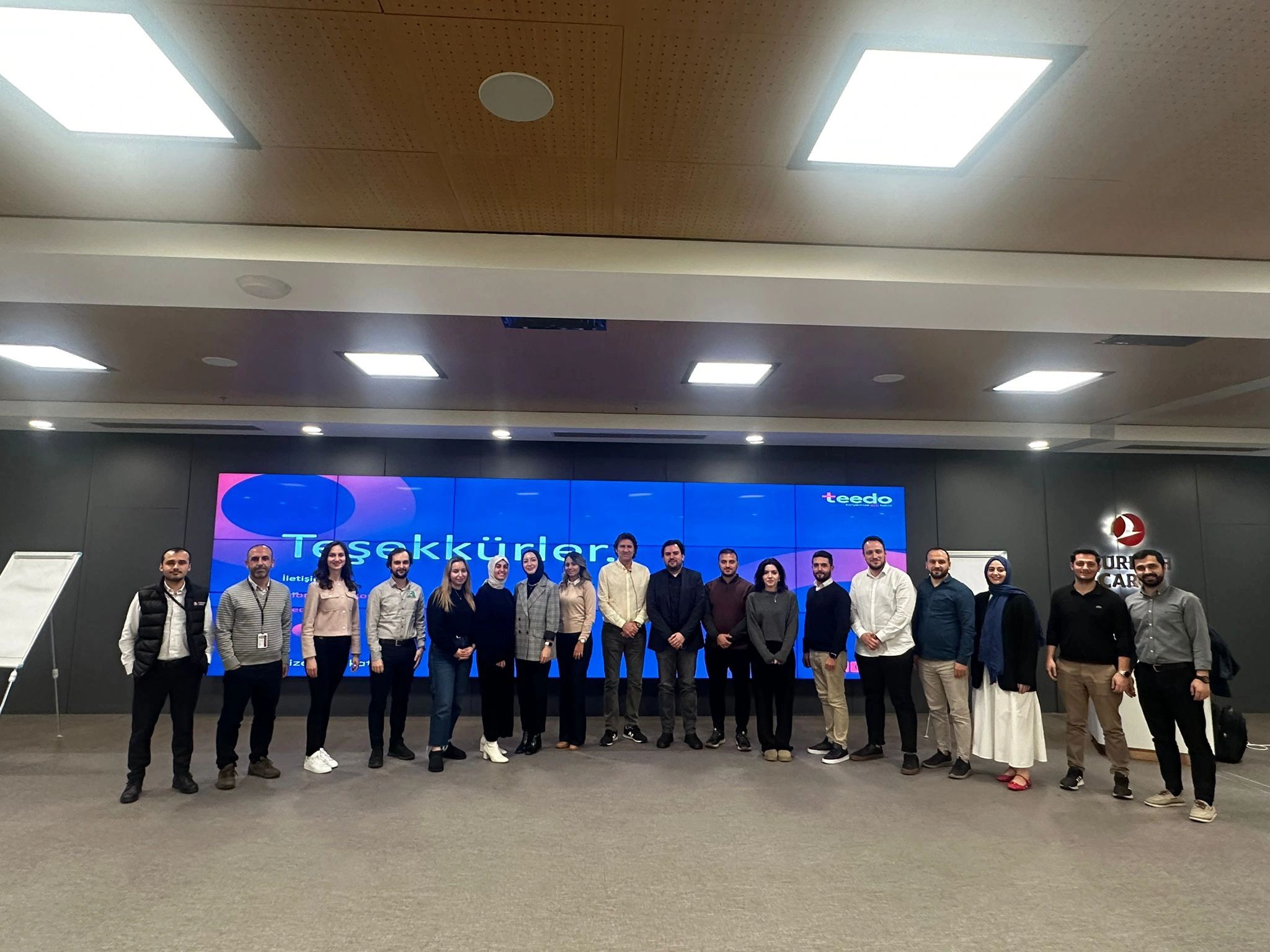 I Gave Customer Experience Management Training to Turkish Cargo Team of Turkish Airlines in Cooperation with Teedo