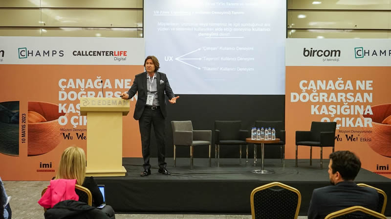 7. Müşteri Deneyiminde -Wu Wei- Etkisi, Çanağa Ne Doğrarsan Kaşığına o Çıkar! Konferansı